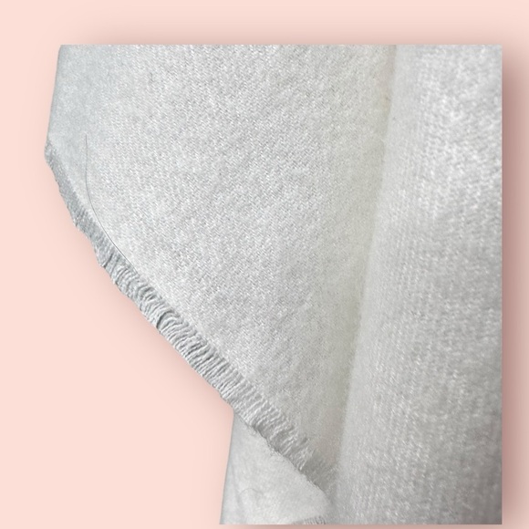 MIXIT Off White Soft Knit Wrap sz ONESIZE - Picture 5 of 14